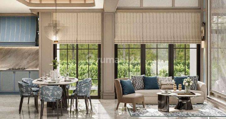 Rumah Berkonsep French Classic 3 Lantai di The Spring  1