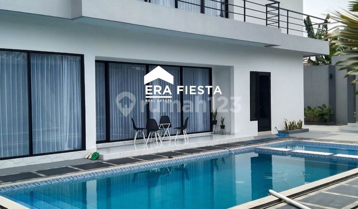 Rumah Mewah Full Furnish Dgn Private Pool Dekat Akses Tol Legok