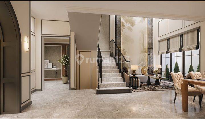 Rumah Berkonsep French Classic 3 Lantai di The Spring  2