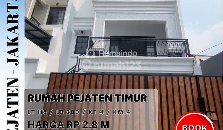 Rumah 3 Lantai Murah Dekat Tb Simatupang Jakarta Selatan 1