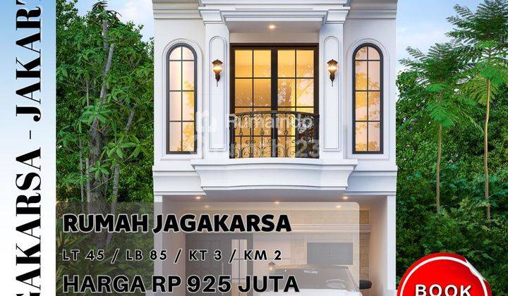 Dijual Rumah Cluster Modern Classic di Jagakarsa Jakarta Selatan 1