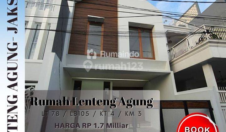 Dijual Rumah Dekat Stasiun Lenteng Agung Jagakarsa Jakarta 1