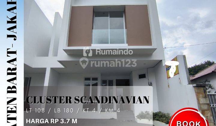 Dijual Rumah Design Scandinavian di Pejaten Barat Jakarta Selatan 1