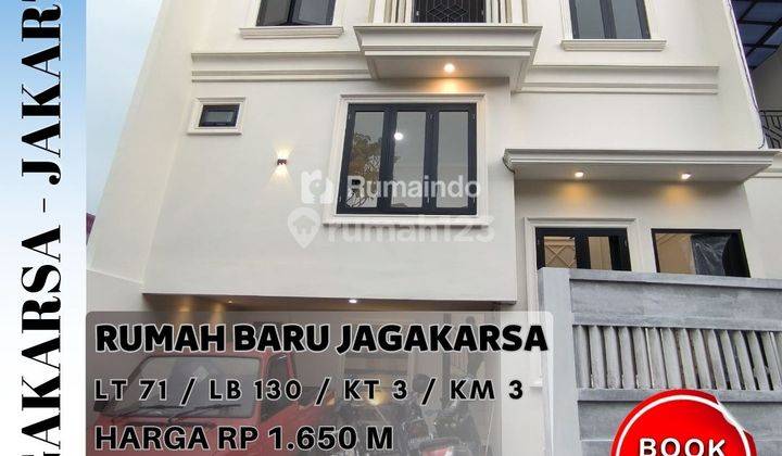 Dijual Rumah Baru Non Cluster di Jagakarsa Jakarta Selatan 1