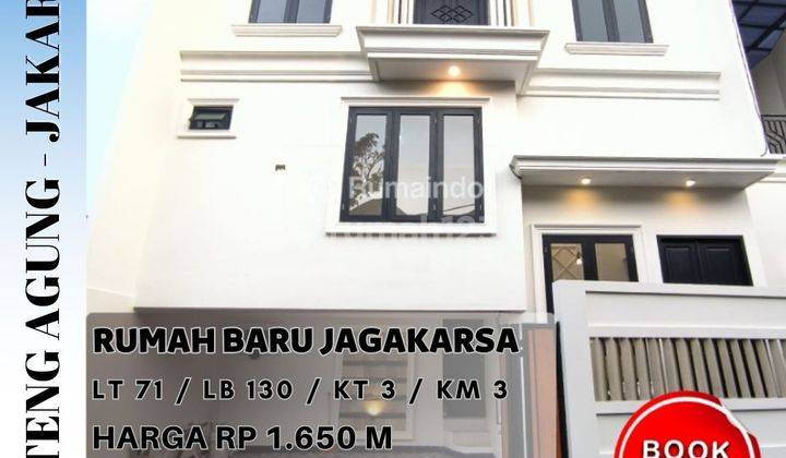 Dijual Murah Rumah Dekat Stasiun Lenteng Agung Jagakarsa Jakarta 1