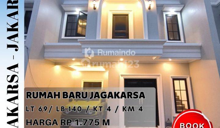 Dijual Murah Rumah Cluster Baru di Jagakarsa Jakarta Selatan 1