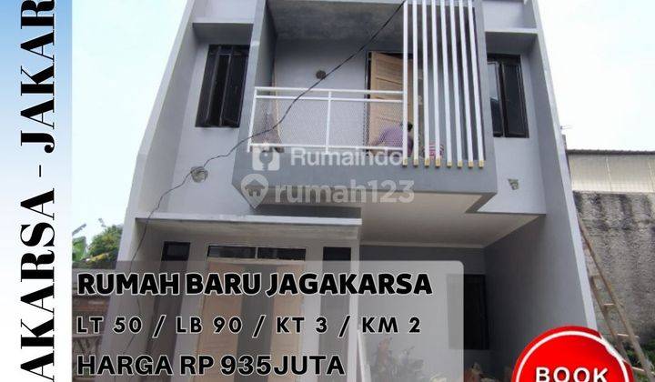 Dijual Murah Rumah Cluster di Srengseng Sawah Jagakarsa Jakarta 1