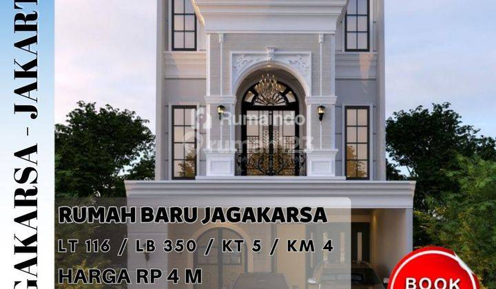 Dijual Rumah Ada Kolam Renang Pribadi di Jagakarsa Jakarta 1