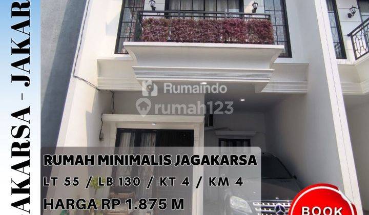 Dijual Rumah Townhouse Clownfish Residence Jagakarsa Jakarta 1