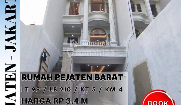 Rumah Mewah Pejaten Barat Pasar Minggu Jakarta Selatan 1