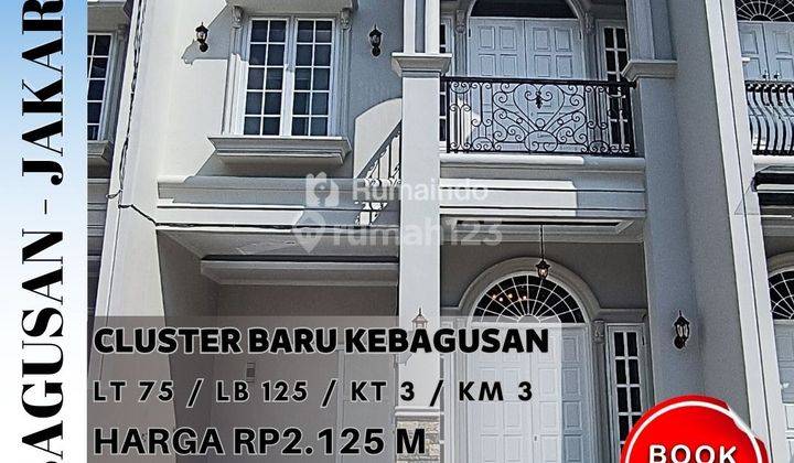 Dijual Rumah Cluster Ada Kolam Renang Kebagusan Jakarta Selatan 1