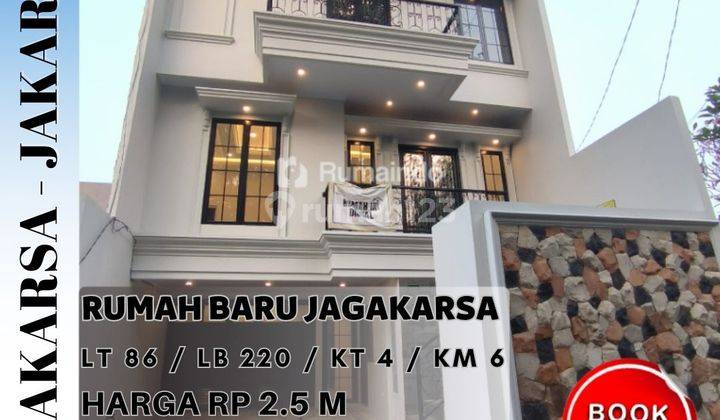 Dijual Murah Rumah Mewah Non Cluster di Jagakarsa Jakarta Selatan 1