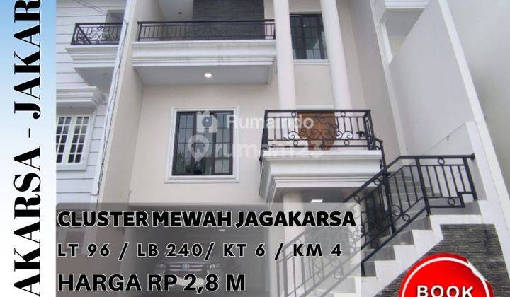 Dijual Rumah Cluster di Jl Raya Kahfi 2 Jagakarsa Jakarta Selatan 1