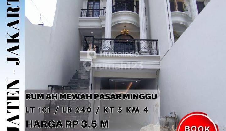 Dijual Rumah Dekat Mall Pejaten Village Pasar Minggu Jakarta 1