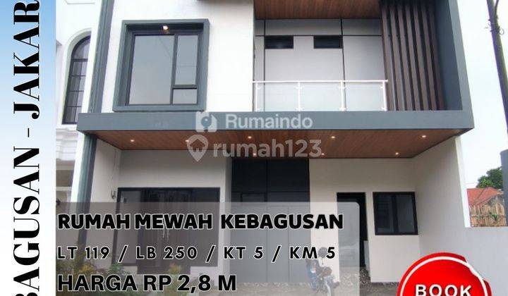 Dijual Rumah Baru Ada Rooftop Cluster di Kebagusan Jakartaselatan 1