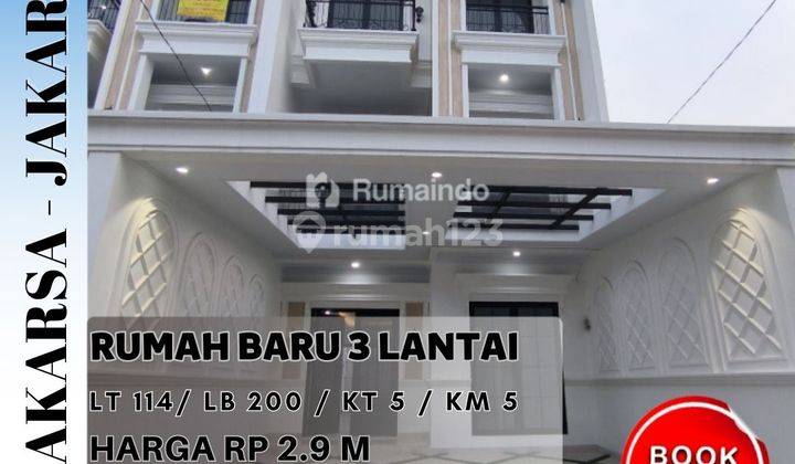 Dijual Murah Rumah Cluster Baru di Jagakarsa Jakarta Selatan 1