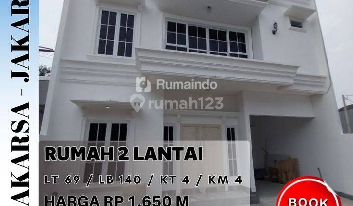 Rumah 2 Lantai Murah Cluster Baru di Jagakarsa Jakarta Selatan 1