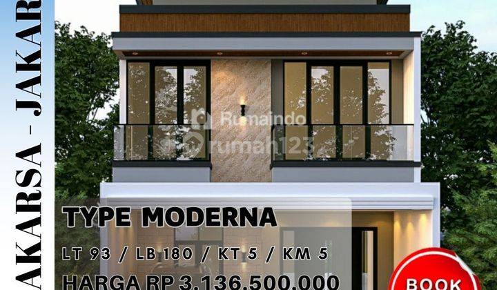 Rumah Mewah Dalam Cluster Di Jagakarsa Jakarta Selatan 1