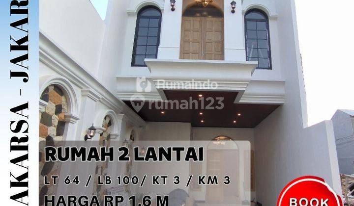  Rumah Cluster 2 Lantai Baru di Jagakarsa Jakarta Selatan 1