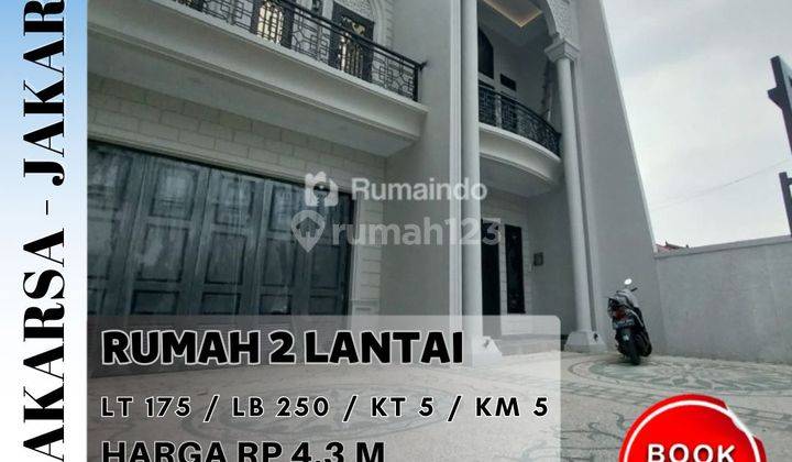 Dijual Murah Rumah Mewah di Jln Jagakarsa Jakarta Selatan  1