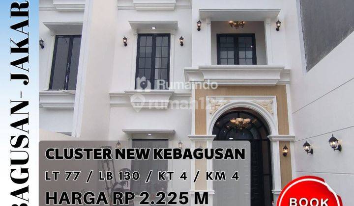 Rumah Cluster Ada Kolam Renang di Kebagusan Jakarta Selatan 1