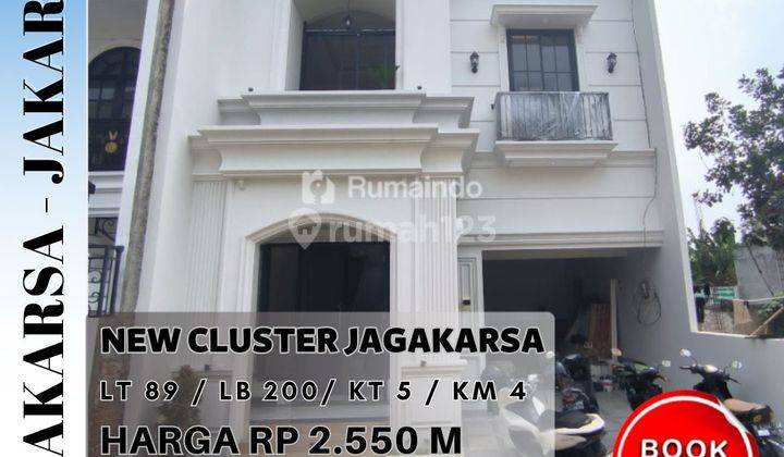 Rumah Murah Cluster Ada Rooftop di Jagakarsa Jakarta Selatan 1