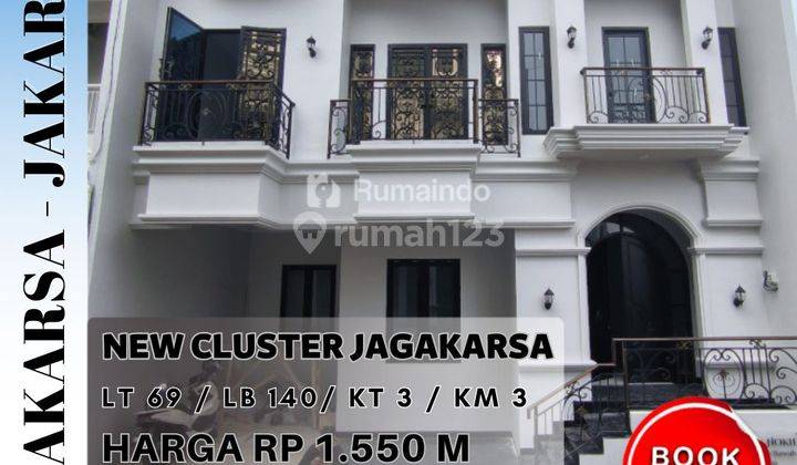 Rumah Cluster American Classic di Jagakarsa Jakarta Selatan 1