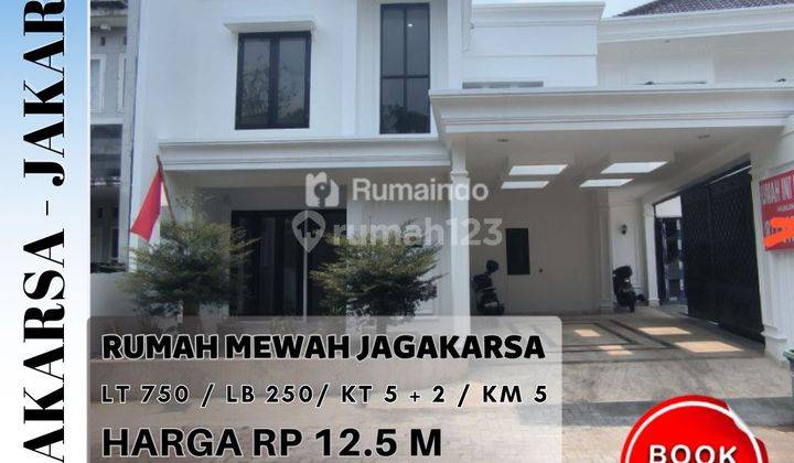 Rumah Mewah Baru Dalam Cluster di Jagakarsa Jakarta Selatan 1