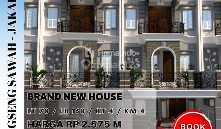 Dijual Rumah Cluster The Cozy House di Jagakarsa Jakarta Selatan 1