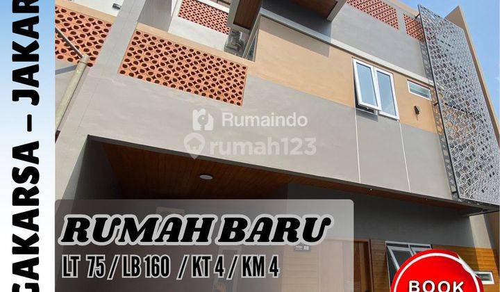 Dijual Rumah Cluster Rooftop di Warung Silah Jagakarsa Jakarta 1