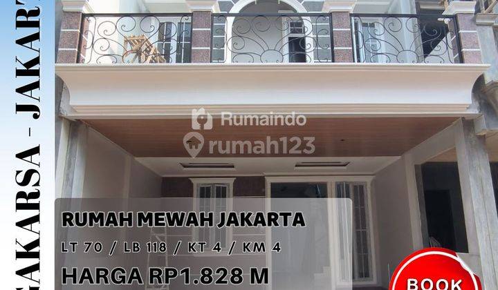 Rumah Cluster di Jln Raya Srengseng Sawah Jagakarsa Jakarta 1