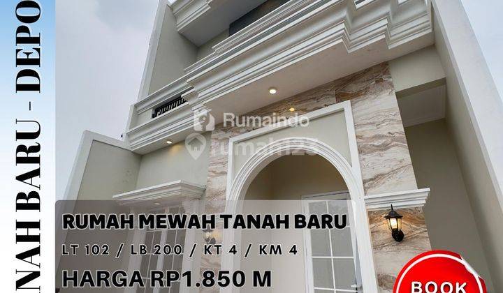 Dijual Rumah Siap Huni Dalam Komplek di Tanah Baru Depok 1