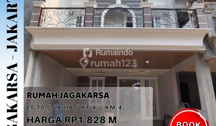 Rumah Cluster Promo KPR DP 0% Jagakarsa Jakarta Selatan 1