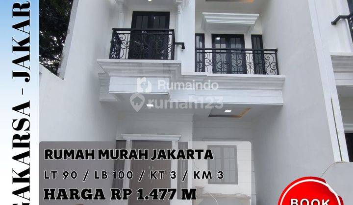 Rumah Murah Dekat Stasiun Lenteng Agung Jagakarsa 1