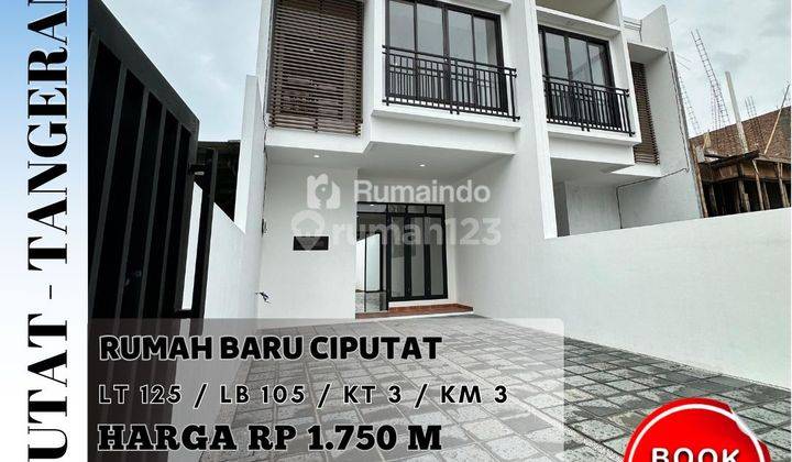 Rumah Murah 2 Lantai Luastanah Besar Di Ciputat 1