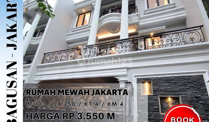 Dijual Rumah Cluster Eropa Classic di Kebagusan Jakarta Selatan 1