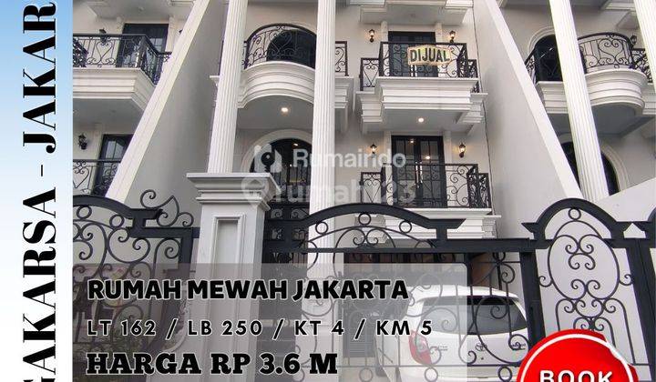 Rumah 3 Lantai Dengan Private Pool Di Jagakarsa Jakarta Selatan 1