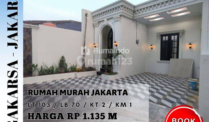 Dijual Murah Rumah Cluster di Gandaria Jagakarsa Jakarta Selatan 1