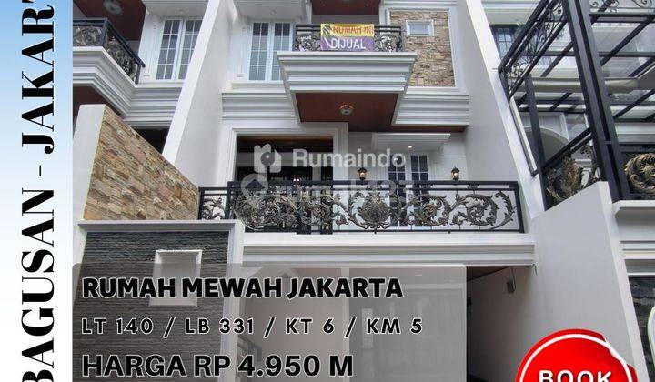 Rumah Mewah Free Lift Ada Kolam Renang Di Tb Simatupang 1