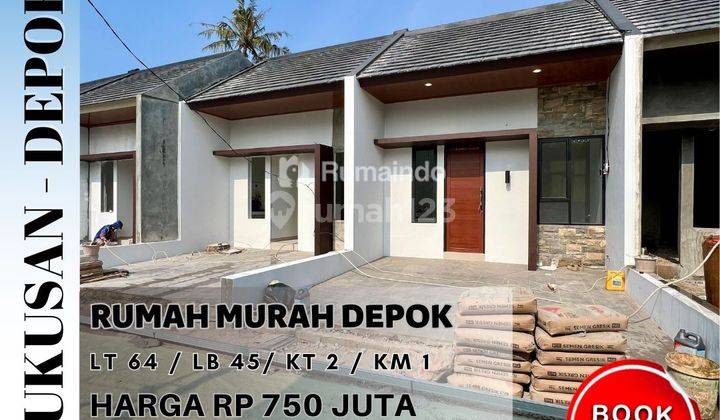 Rumah Murah Di Kukusan Dekat Pintu Tol Desari 1