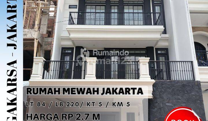 Rumah Mewah 3 Lantai Di Jagakarsa Harga Murah 1