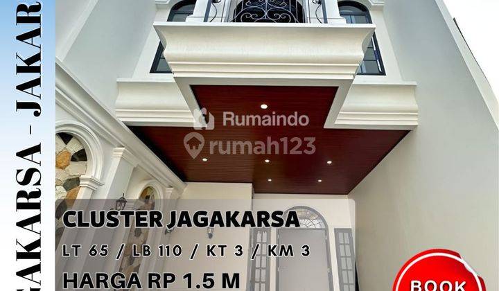 Rumah American Classic 2 Lantai Murah Di Jagakarsa 1