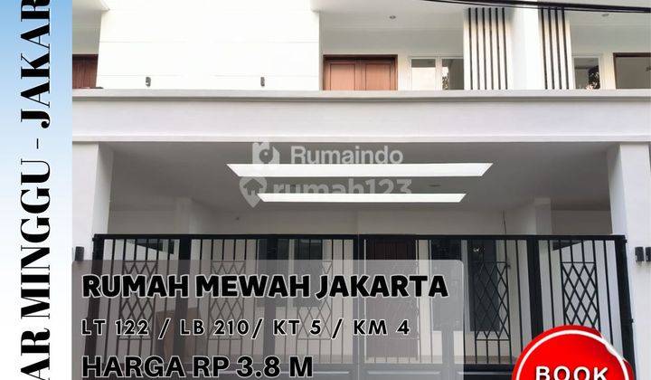 Rumah Mewah Di Jati Padang Dekat Stasiun Krl Pasar Minggu 1