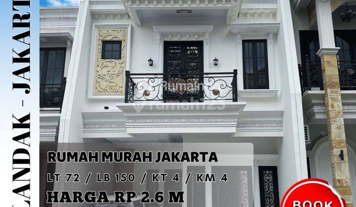 Dijual Rumah Cluster Classic Modern Rooftop di Cilandak Jakarta 1