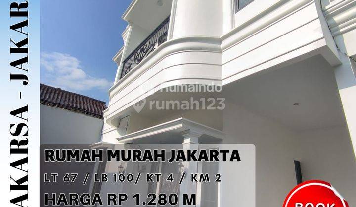 Rumah Murah 3 Lantai di Jagakarsa Jakarta Selatan 1