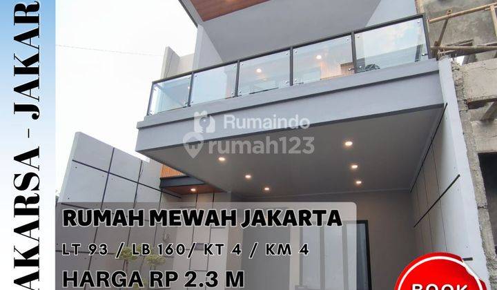 Dijual Rumah Cluster Modern Minimalis di Jagakarsa Jakarta 1