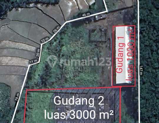Warehouse For Sale in Citras, Lebak, Banten