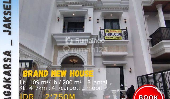 Dijual Rumah American Classic Di Jagakarsa Jakarta Selatan  1