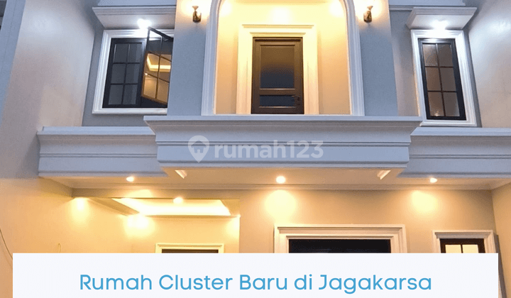 Rumah Cluster Baru di Jagakarsa Jakarta Selatan  1