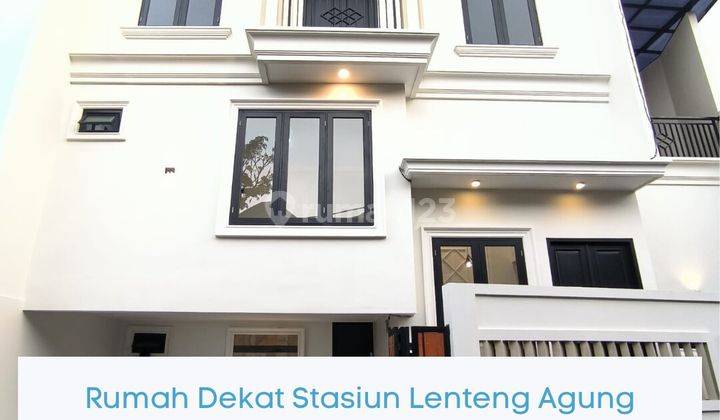 Dijual Murah Rumah Dekat Stasiun Lenteng Agung Jagakarsa  1